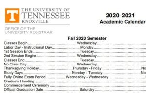 Fall 2022 Utk Calendar New Student Resources | International Student And Scholar Services